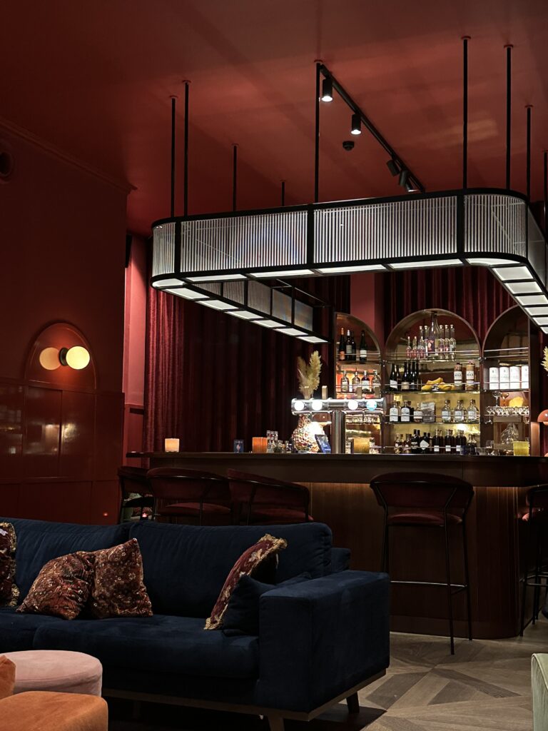 A photo of the bar at Buitenplaats hotel in Maastricht