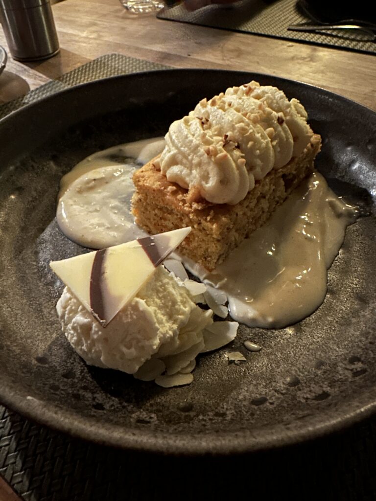Dessert at Bollants Im Park Restaurant